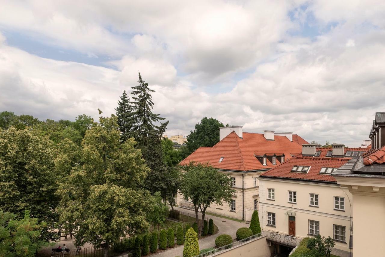 Apartament Ogrod Krasinskich Warszawa Exteriör bild