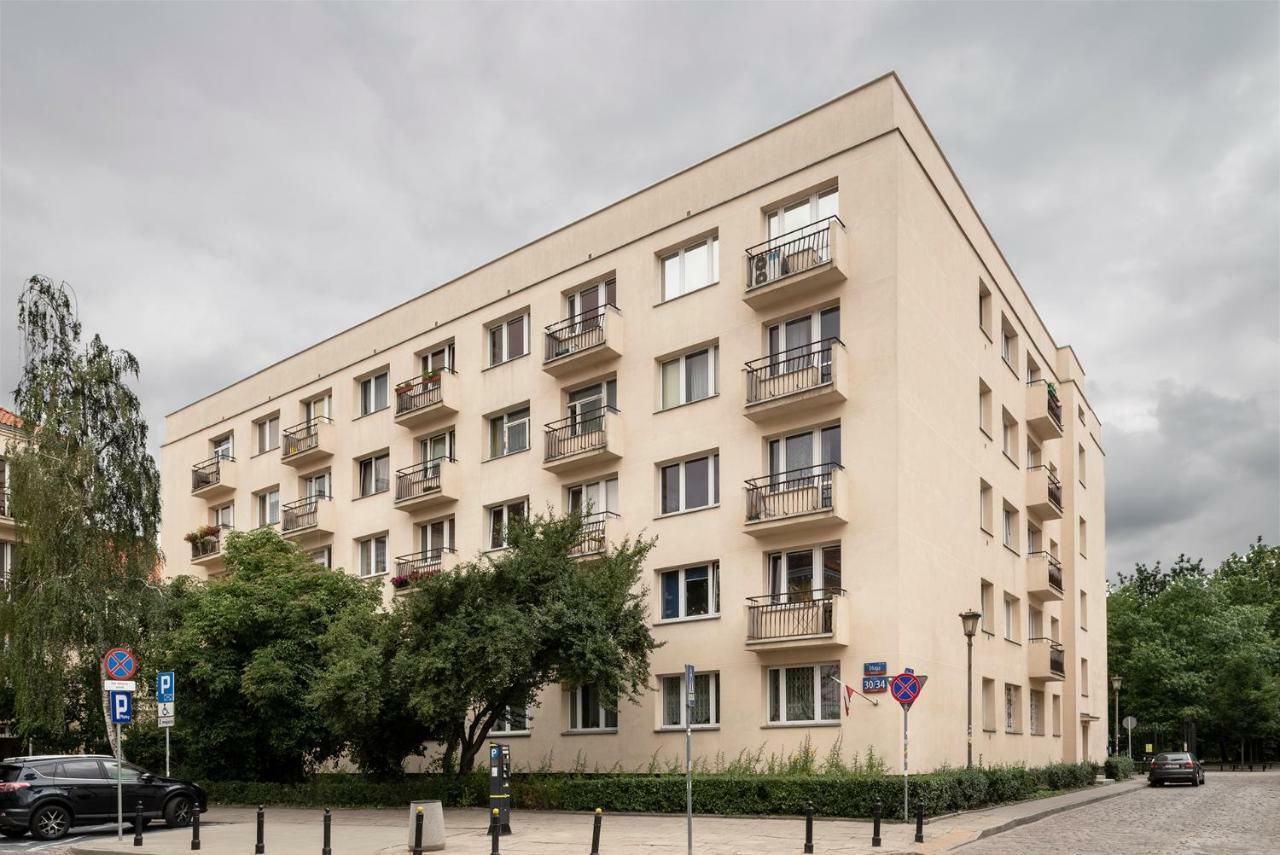 Apartament Ogrod Krasinskich Warszawa Exteriör bild